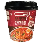 Рисовые клецки с лапшой (рапокки) в остром пряном соусе Yopokki, Корея, 145 г Рисовые клецки с лапшой (рапокки) в остром пряном соусе Yopokki, Корея, 145 г