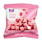 Сладкие снеки с глазурью со вкусом клубники «Очень ягодный клубничный кубик» Baskin Robbins, Корея, 52 г Сладкие снеки с глазурью со вкусом клубники «Очень ягодный клубничный кубик» Baskin Robbins, Корея, 52 г