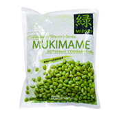 Замороженные соевые бобы эдамаме очищенные Midori, Китай, 500 г Замороженные соевые бобы эдамаме очищенные Midori, Китай, 500 г