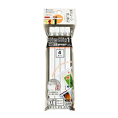 Клипсы для хранения продуктов (длина 11 см) Япония Премиум / Japan Premium, Япония, 4 шт. Клипсы для хранения продуктов (длина 11 см) Япония Премиум / Japan Premium, Япония, 4 шт.