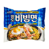 Лапша б/п со вкусом соевого соуса с чесноком Пибим Мён Тыбим Paldo, Вьетнам, 76 г Лапша б/п со вкусом соевого соуса с чесноком Пибим Мён Тыбим Paldo, Вьетнам, 76 г