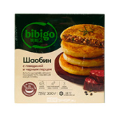 Китайский пирог «Шаобин» с говядиной и черным перцем Bibigo CJ, Китай, 300 г Китайский пирог «Шаобин» с говядиной и черным перцем Bibigo CJ, Китай, 300 г