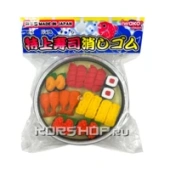 АРХИВ Набор ластиков Суши-2 Iwako, Япония, 10 шт АРХИВ Набор ластиков Суши-2 Iwako, Япония, 10 шт