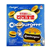 Печенье-сэндвич с шоколадным вкусом «Шокобургер» Аолигей/Aoligei, Китай, 48 г. Срок до 20.04.2026. Печенье-сэндвич с шоколадным вкусом «Шокобургер» Аолигей/Aoligei, Китай, 48 г. Срок до 20.04.2026.