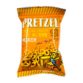 Мини-крендели "Претцели" со вкусом сыра Чеддер Самджин/Samjin, Корея, 70 г Мини-крендели "Претцели" со вкусом сыра Чеддер Самджин/Samjin, Корея, 70 г