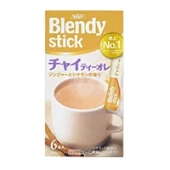 Растворимый чёрный чай с молоком с ароматом имбиря и корицы Стик/Stick Blendy AGF, Япония, 57 г Растворимый чёрный чай с молоком с ароматом имбиря и корицы Стик/Stick Blendy AGF, Япония, 57 г