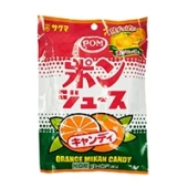 Карамель со вкусом мандарина Sakuma Pom juice, Япония, 56 г Карамель со вкусом мандарина Sakuma Pom juice, Япония, 56 г