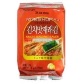 Морская капуста сушёная обжаренная в пластинках с приправой Кимчи "Морской друг", Корея, 5 г. Срок до 01.04.2026. Морская капуста сушёная обжаренная в пластинках с приправой Кимчи "Морской друг", Корея, 5 г. Срок до 01.04.2026.