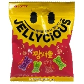 Жевательный мармелад Кислое Фруктовое Ассорти Max Sour Jellycious Lotte, Корея, 51 г. Срок до 20.03.2026. Жевательный мармелад Кислое Фруктовое Ассорти Max Sour Jellycious Lotte, Корея, 51 г. Срок до 20.03.2026.